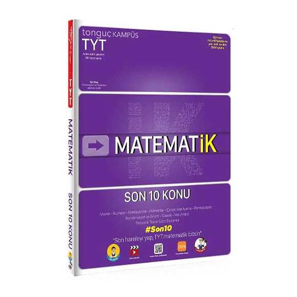 Tonguç TYT MatematİK Son 10 Konu Soru Bankası