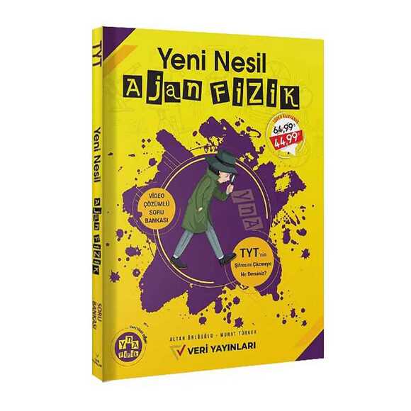 Tonguç Yeni Nesil TYT YNA Ajan Fizik Soru Bankası Veri Yayınları