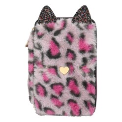 Top Model - Top Model 3 Katlı Dolu Kalem Kutusu Peluş Rebel Kitty 413020 