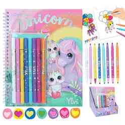 Top Model - Top Model 412168 Ylvi Colouring Book With Pen Set