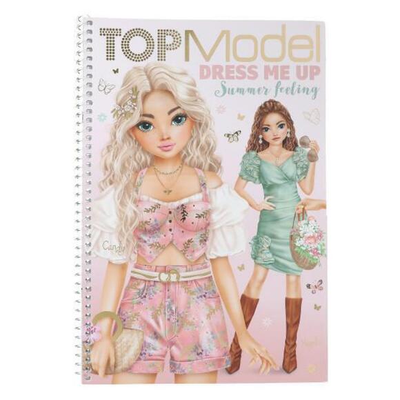 Top Model Büyük Boy Çıkartma Kitabı Yaz Hissi 413833