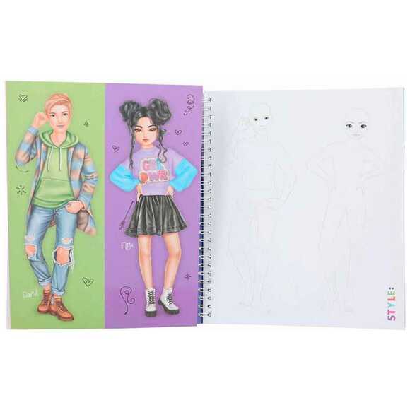 Top Model Create Your Colouring Book