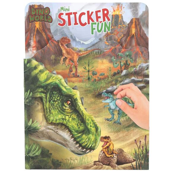 Top Model Dino World Mini Çıkartma Kitabı 412467