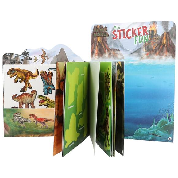 Top Model Dino World Mini Çıkartma Kitabı 412467
