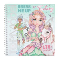 Top Model Dress Me Up Fantasy Çıkartma Kitabı 413805 - Thumbnail
