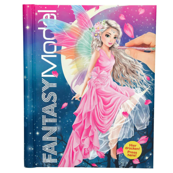 Top Model Fantasy Işıklı Sesli Boyama Kitabı 43433
