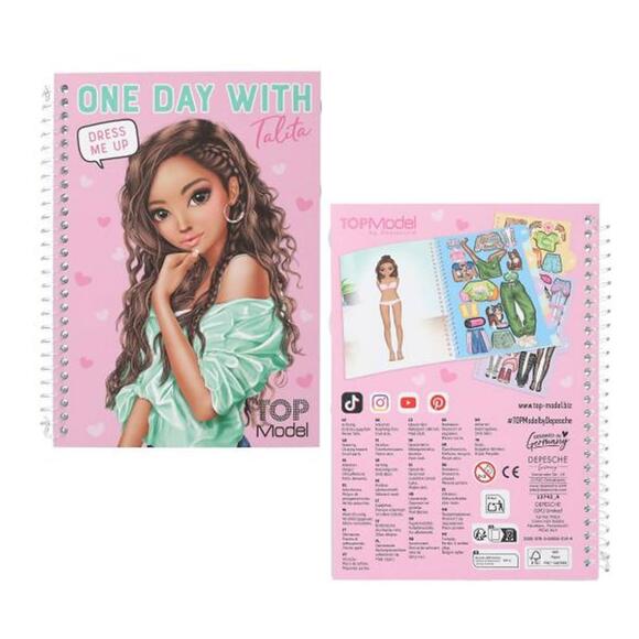 Top Model Günlük Giyim Çıkartma Kitabı 413742