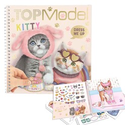 Top Model Kedi Figürlü Çıkartma Kitabı 412965 - Thumbnail