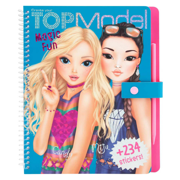 Top Model Magic Fun Boyama Kitabı 10015