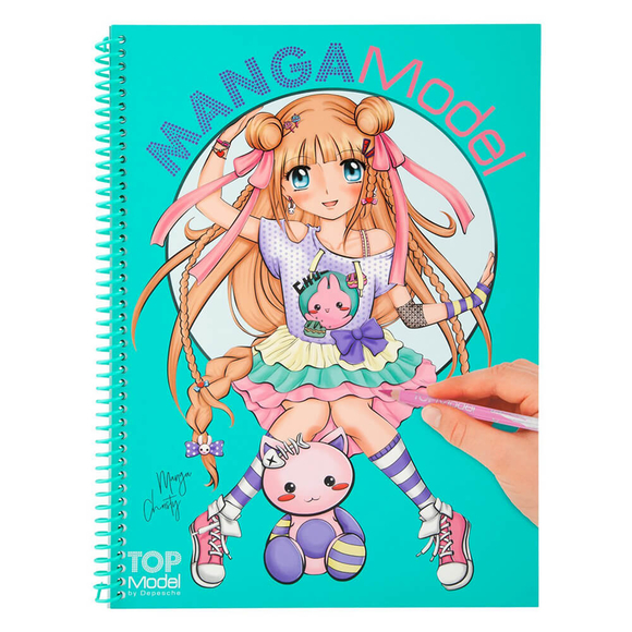 Top Model  Manga Boyama Kitabı 48516