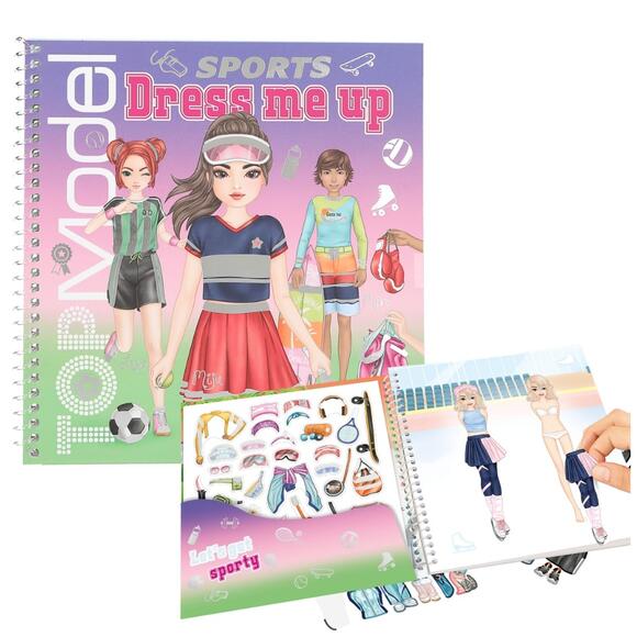 Top Model Spor Çıkartma Kitabı 413808 