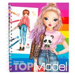 Top Model Tasarım Boyama Kitabı 5028 - Thumbnail