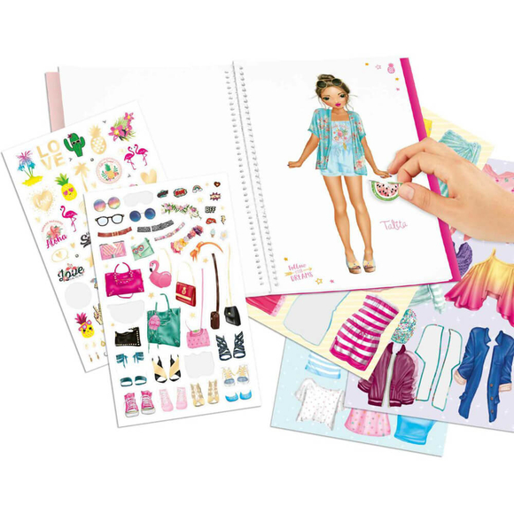 Top Model Tropical Flamingo Boyama Kitabı 10031