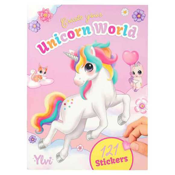 Top Model Ylvi Unicorn Tasarım Defteri