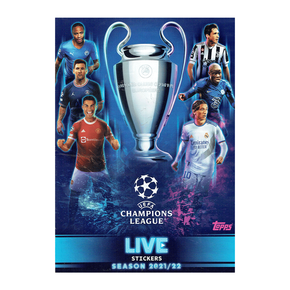 Topps 2021/2022 UEFA Şampiyonlar Ligi Resmi Sticker Albümü