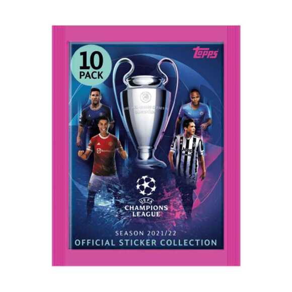 Topps 2021/2022 UEFA Şampiyonlar Ligi Sticker’ları