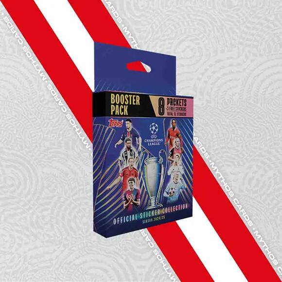 Topps 2025 UEFA Şampiyonlar Ligi Sticker - Eco pack
