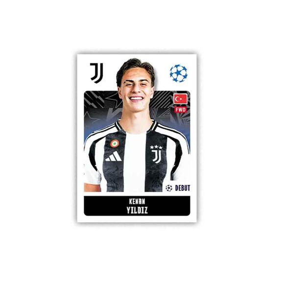 Topps 2025 UEFA Şampiyonlar Ligi Sticker - Mega Multipack