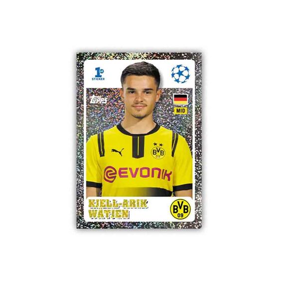 Topps 2025 UEFA Şampiyonlar Ligi Sticker - Mega Multipack