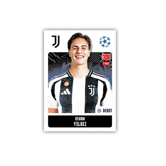 Topps 2025 UEFA Şampiyonlar Ligi Sticker - Paket