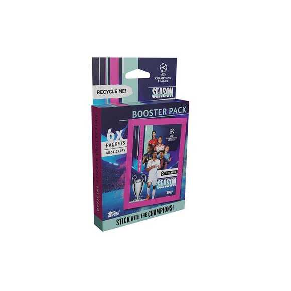 Topps Şampiyonlar Ligi 2023 - 24 Sticker Booster Pack