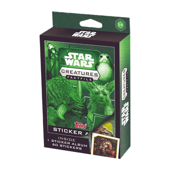 Topps Star Wars Sticker Kutusu - Yaratıklar