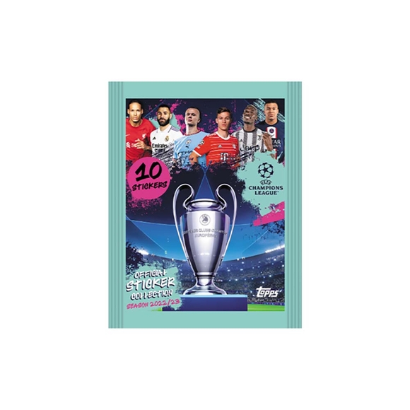 Topps UEFA Şampiyonlar Ligi 22-23 Sezonu Stickerları - Paket