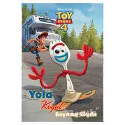 Toy Story 4 - Yola Koyul Boyama Kitabı - Thumbnail
