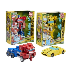 Transformers Bumblebee Cyberverse Sür ve Dönüştür Büyük Figür F2722 - Thumbnail