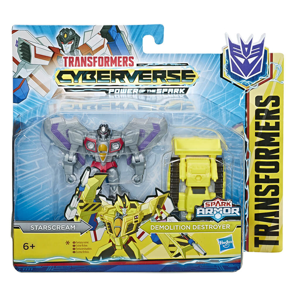 Transformers Cyberverse Spark Armor Battle Figür E4219