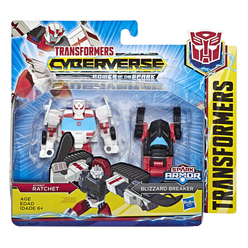 Transformers Cyberverse Spark Armor Battle Figür E4219 - Thumbnail