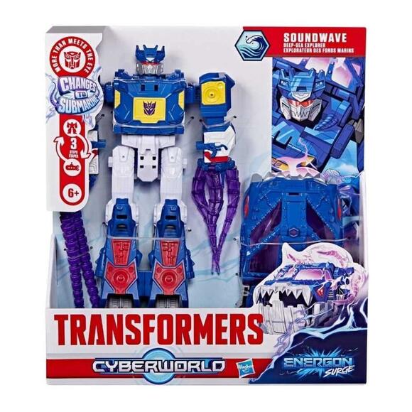 Transformers Cyberworld Energon Surge Soundwave Deep Sea Explorer Figür G1964