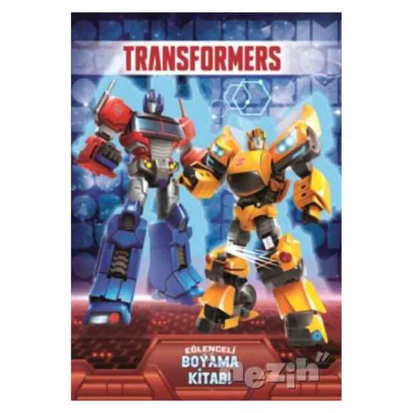 Transformers - Eğlenceli Boyama Kitabı