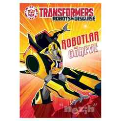 Transformers: Robotlar Göreve (Boyama Kitabı) - Thumbnail