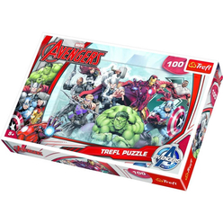 Trefl Avengers 100 Parça Puzzle 16272 - Thumbnail