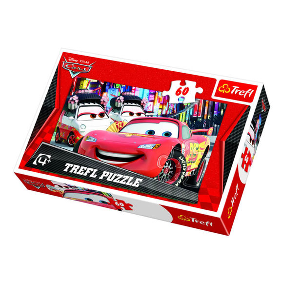 Trefl Cars Tokyo 60 Parça Puzzle 17211