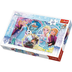 Trefl Disney Frozen The Land Of Friendship 100 Parça Puzzle 16340 - Thumbnail