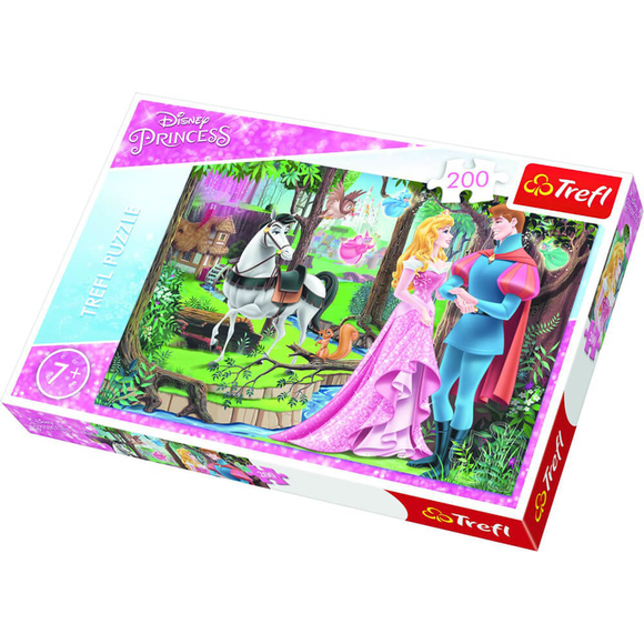 Trefl Disney Prensesleri Ormanda Buluşma 200 Parça Puzzle 13223