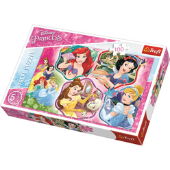 Trefl Disney Princesses Charm 100 Parça Puzzle 16339 - Thumbnail