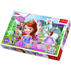 Trefl - Trefl Disney Sofia The First 100 Parça Puzzle 16344