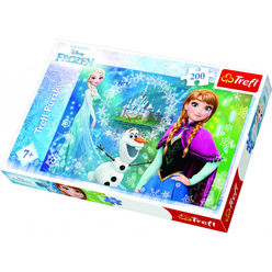 Trefl - Trefl Frozen Kardeşlerin Gücü 200 Parça Puzzle 13207