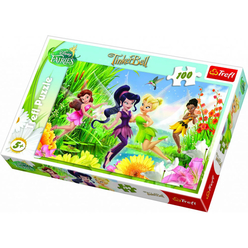 Trefl - Trefl Neşeli Periler 100 Parça Puzzle 16159