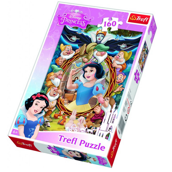 Trefl Pamuk Prenses ve Yedicüceler 160 Parça Puzzle 15299