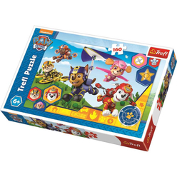 Trefl Paw Patrol Always Ready To Help Viacom 160 Parça Puzzle 15363 - Thumbnail