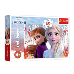 Trefl Puzzle Frozen 2 The Enchanted World of Anna and Elsa 60 Parça - Thumbnail