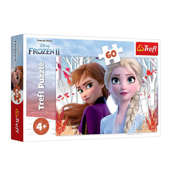 Trefl Puzzle Frozen 2 The Enchanted World of Anna and Elsa 60 Parça