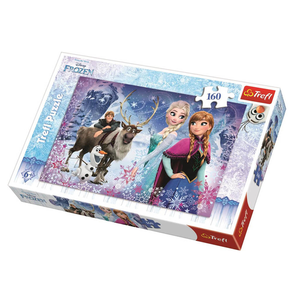 Trefl Puzzle Frozen Wintery Adventures 160 Parça 15344