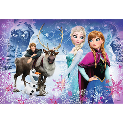 Trefl Puzzle Frozen Wintery Adventures 160 Parça 15344 - Thumbnail