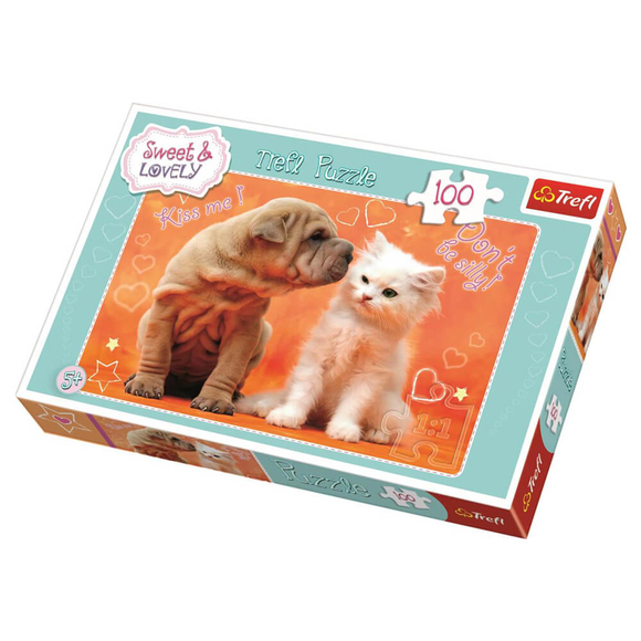 Trefl Puzzle Hugs And Kisses 100 Parça