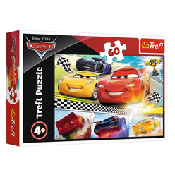 Trefl - Trefl Puzzle Legendary Race, Disney Cars 3 60 Parça 17334